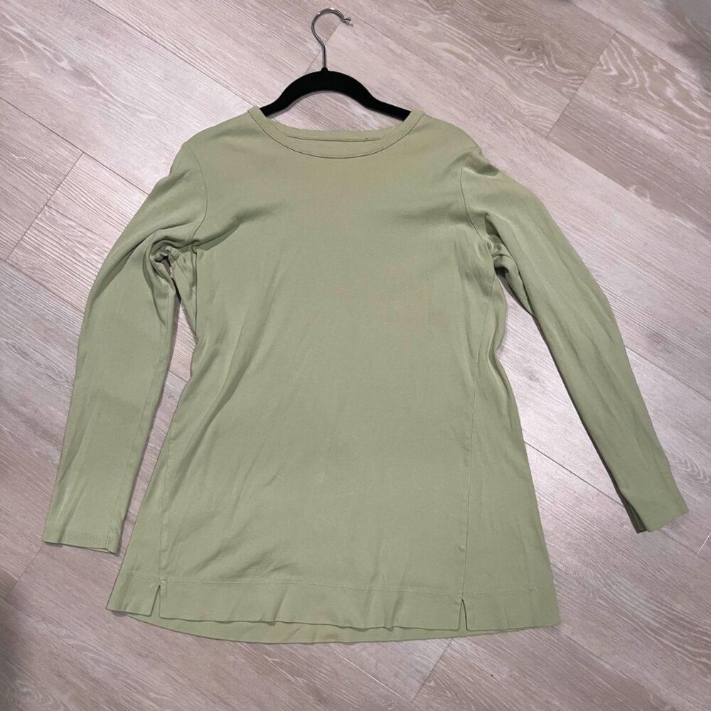 J. Jill Perfect Pima Forward Seam Tunic size S